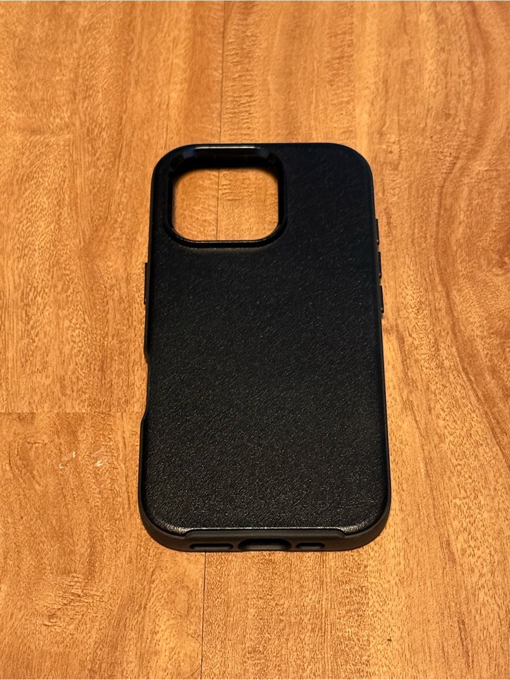 iPhone 16 pro OtterBox Black Textured Phone Case